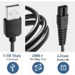 Xiaomi Mijia Electric Shaver USB Charging Cable - 2pcs Cable+CN Plug - 5