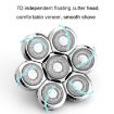 Shaver Replacement Double Ring Knife Mesh Floating Head 7 Knife Net - 6