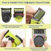 Philips OneBlade QP2520 QP2530 QP2630 Body Comb - Electric Trimmer Shaver - 6