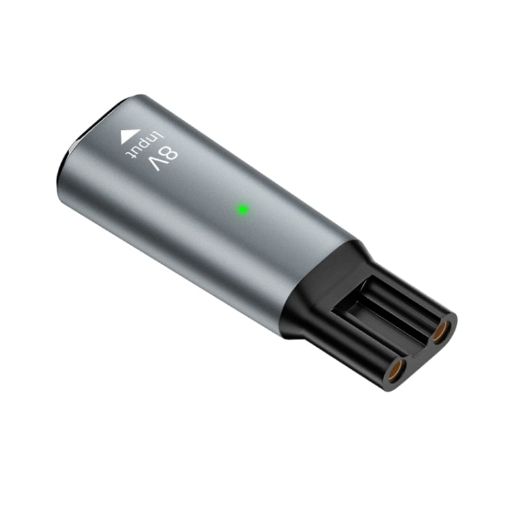 Philips Shaver/Clipper Charging Adapter - Type-C to 8V Oval (Grey) - 1