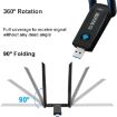 1200Mbps Dual Band Wireless Network Card USB3.0 Adapter - 2