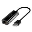 JINGHUA Z310 USB2.0 To RJ45 100Mbps Network Card - Black - 1