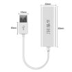 JINGHUA Z310 USB2.0 To RJ45 100Mbps Network Card - Black - 2