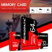 MICRODATA 32GB U1 Red and Black TF Memory Card - 8