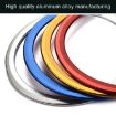 Blue Aluminum Alloy Steering Wheel Cover for Jaguar - 5