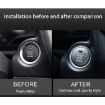 Blue Aluminum Engine Start Stop Button Cover for Mazda CX4/CX5/Axela/ATENZA - 7