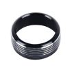 3 PCS Car Aluminum Air Conditioner Knob Case For Subaru - Black - 2