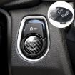 BMW E Chassis Carbon Fiber Engine Start Button Cover Trim - Black - 1