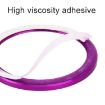 Volkswagen Car Engine Start Key Push Button Ring Trim Sticker (Purple) - 4