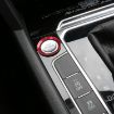 Volkswagen Car Engine Start Key Push Button Ring Trim Sticker (Red) - 7