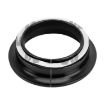 Ford Fluorescent Aluminum Alloy Ignition Key Ring - Black - 3