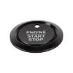 Ford F150 Car Engine Start Key Push Button Ring Trim Sticker - Black - 2