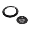 Ford F150 Car Engine Start Key Push Button Ring Trim Sticker - Black - 3