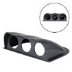 52mm 3 Hole Dash Gauge Meter Pod Mount Holder - Carbon Fiber - 1