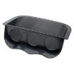 52mm 3 Hole Dash Gauge Meter Pod Mount Holder - Carbon Fiber - 3