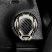 Car Engine Start Key Push Button Cover - Gun Metal - 5