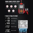 FOXSUR FBT200 Car Battery Tester - 12V/24V - Orange - 8
