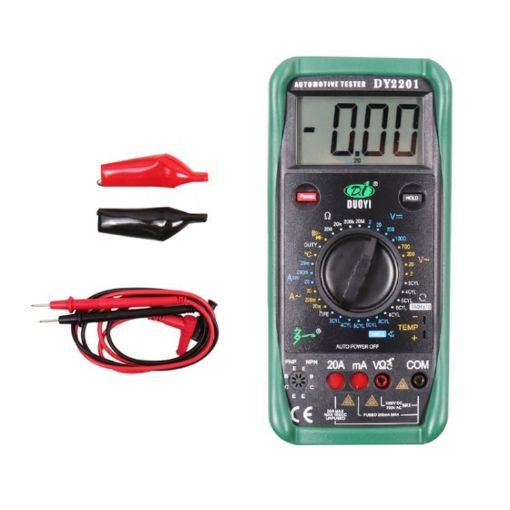 DUOYI DY2201 Car High-precision Digital Automobile Multi-function Meter - 1
