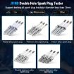 JFIND JF109 Car Double Hole Spark Plug Tester EU Plug - 5