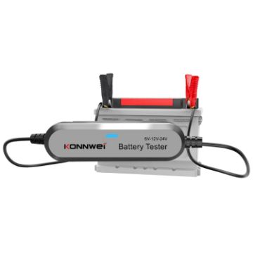 KONNWEI BK200 Car Bluetooth Battery Tester - Silver - 1