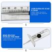 Stainless Steel Tire Tread Vernier Depth Gauge - 0-30mm - 5