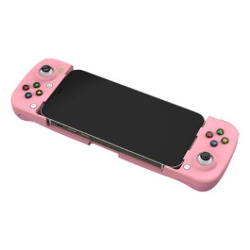 Pink D3 Telescopic BT 5.0 Game Controller for IOS Android Mobile Phone - 1