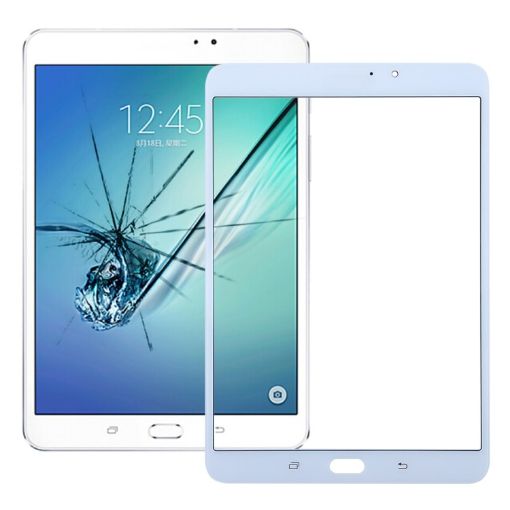 Galaxy Tab S2 8.0/T713 Front Screen Outer Glass Lens - White - 1