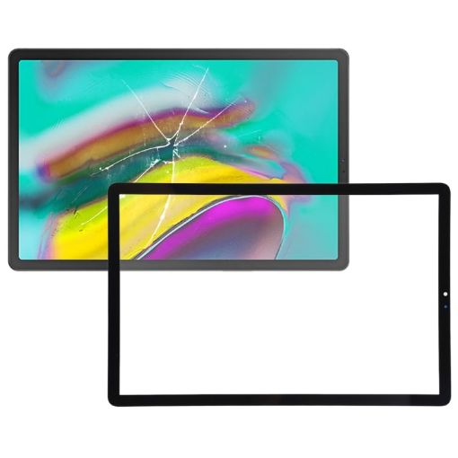 Galaxy Tab S5e SM-T720/SM-T725 Front Glass Lens - Black - 1