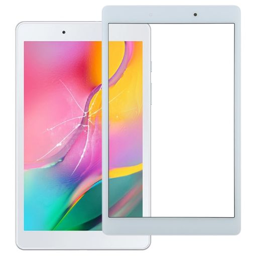 Samsung Galaxy Tab A 8.0 (2019) SM-T295 Front Screen Glass Lens - White - 1