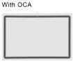 Samsung Galaxy Tab S7 SM-T870 Front Screen Outer Glass Lens with OCA - Black - 2