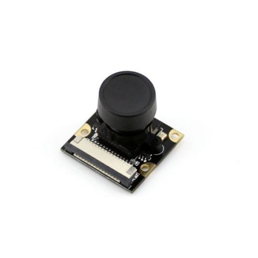 Waveshare RPi Camera Module with Wide Fisheye Lens - 1