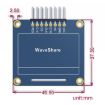 Waveshare 1.3" OLED 128x64 SPI/I2C Vertical Pinheader - 5