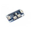 Waveshare 4 Port USB HUB HAT for Raspberry Pi - 1