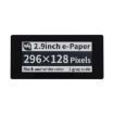 Waveshare 2.9" E-Ink Display HAT for Raspberry Pi Pico - 1