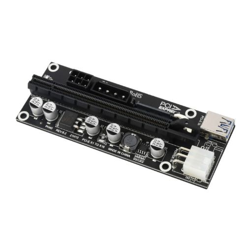 Waveshare PCIe X1 to X16 Expander - M.2 to PCIe 4-Ch - 24003 - 1