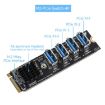 Waveshare PCIe X1 to X16 Expander - M.2 to PCIe 4-Ch - 24003 - 3