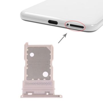 Gold SIM Card Tray for Google Pixel 3 - Replacement Part - 1