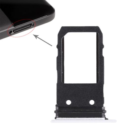 Google Pixel 2 SIM Card Tray - White - 1
