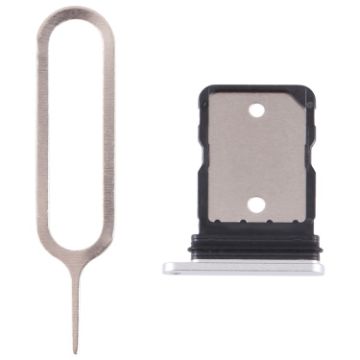 Google Pixel 7 SIM Card Tray with SIM Pin - Silver - 1