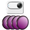 Insta360 GO 3S STARTRC Camera Lens Filter - ND8 ND16 ND32 ND64 - Black Red - 1
