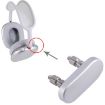 Silver AirPods Max Side Button - Replacement Part - 5