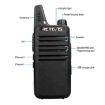 RETEVIS RT22 Hotel Mini Wireless Intercom Walkie Talkie - 4