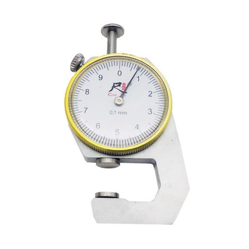 CHIXI Handheld Thickness Gauge Paper Thickness Gauge 0-10mm Flat Head - 1
