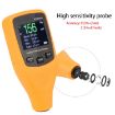 RZ260FN Ultrasonic Coating Paint Thickness Gauge Meter (Orange) - 7