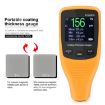 RZ260FN Ultrasonic Coating Paint Thickness Gauge Meter (Orange) - 8