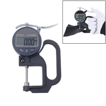 Digital Display Percentage Thickness Gauge 0-25mm Range 30mm Probe - 1