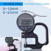 Digital Display Percentage Thickness Gauge 0-25mm Range 30mm Probe - 6