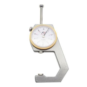 CHIXI Handheld Thickness Gauge Paper Thickness Gauge 0-30mm Flat Head - 1