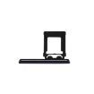 Sony Xperia XZ Premium Micro SD Card Tray + Dust Plug (Black) - 2