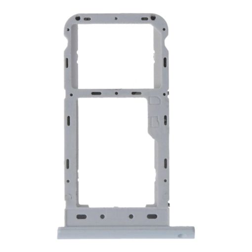 SIM Card Tray + Micro SD Tray for Lenovo Tab M10 TB-X505X (White) - 1
